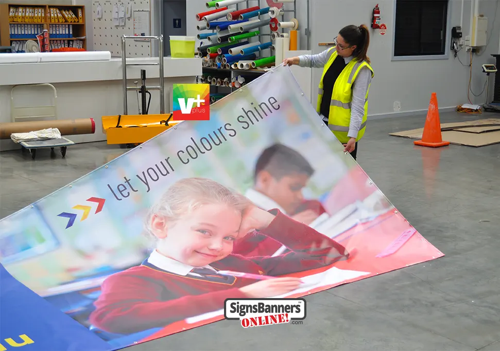 Colorful School Banners
