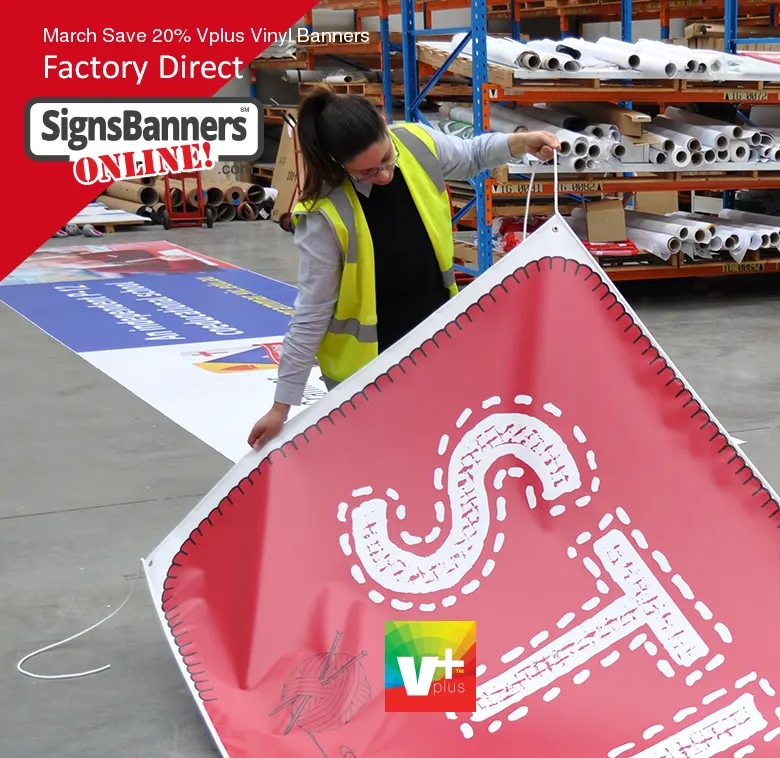 Save Factory Direct Signs Banners