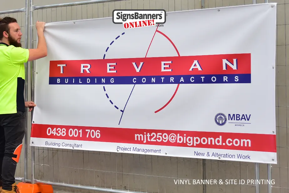 Vinylbannerandsiteidprinting