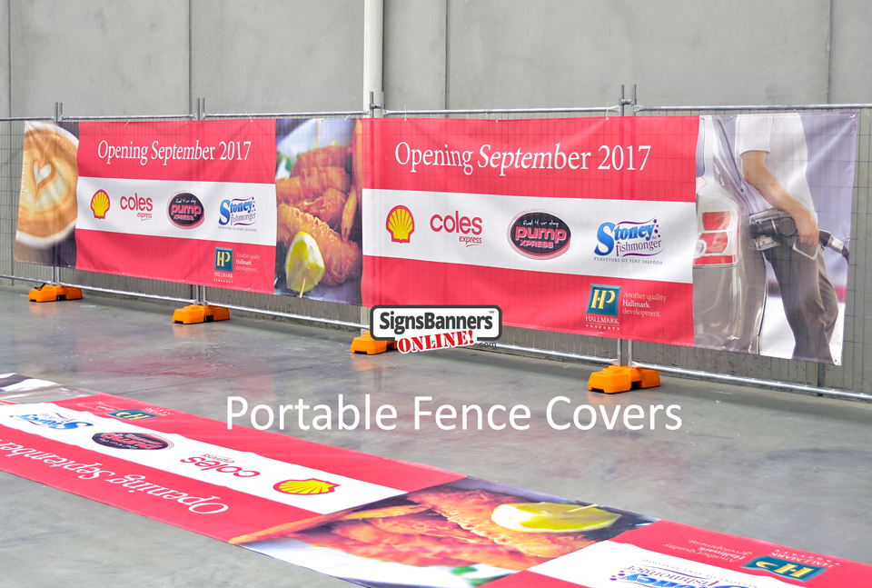 Portable Fence Covers