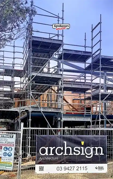 Long term customer base of construction industry, architecture, design and graphics. This image of the customer logo and business name has been seen everywhere on the fence for 10 plus years.
