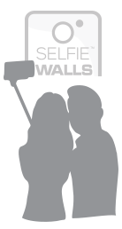 Couple with selfie stick