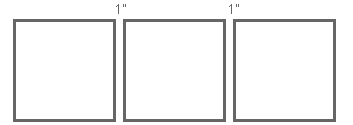 Gap between frames